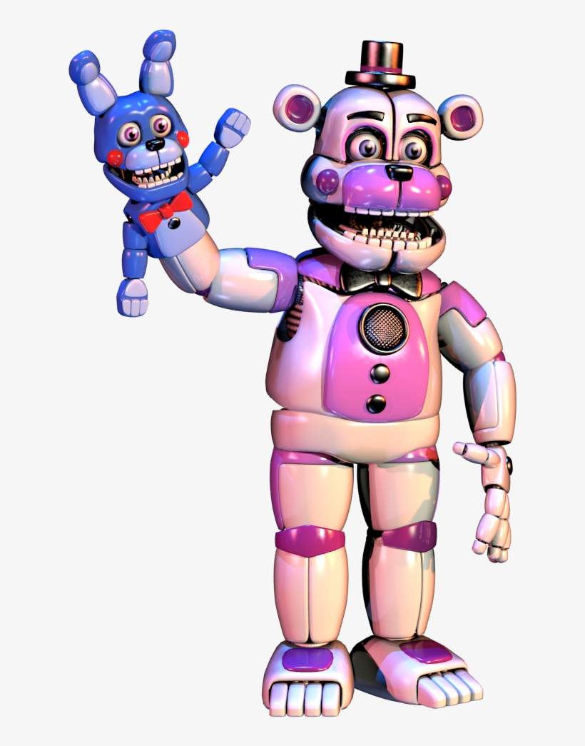 Haha Funni Italiano - Fnaf Yenndo And Bonnet, transparent png #2264135