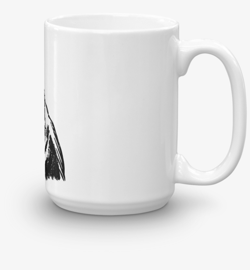 "hooded Figure" Mug - Mug, transparent png #2264156