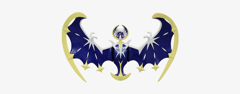 Lunala Ex Figure - Pokmon Sun And Moon Monster Collection Mini Figure, transparent png #2264159