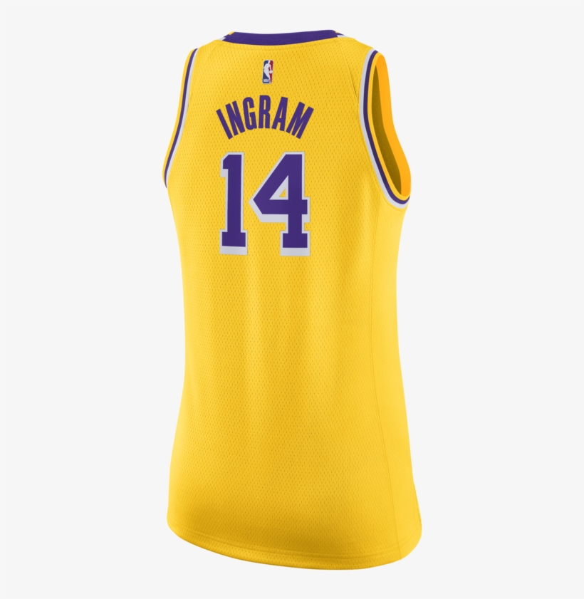 Los Angeles Lakers Women's Lonzo Ball 2018-19 Icon - Women's Lonzo Ball Los Angeles Lakers Nike Swingman, transparent png #2264648