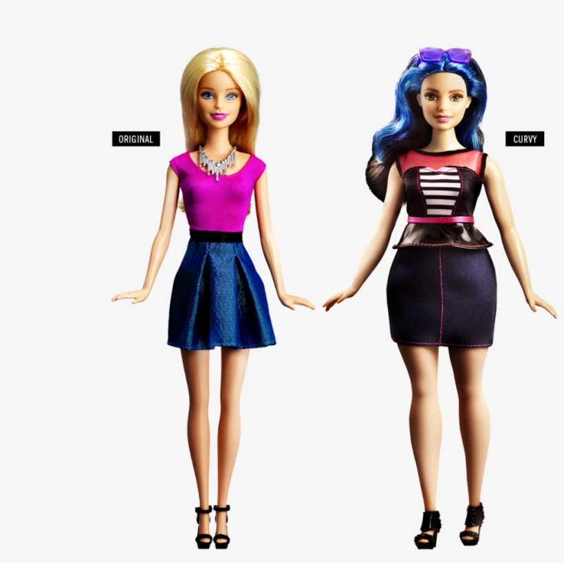 Barbie Via Time Magazine - Barbie Curvy, transparent png #2265080