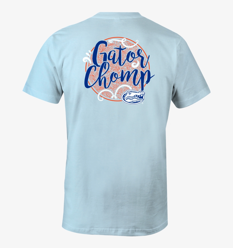 Florida Gators Chomp Comfort Color Pocket Tee - Active Shirt, transparent png #2265139
