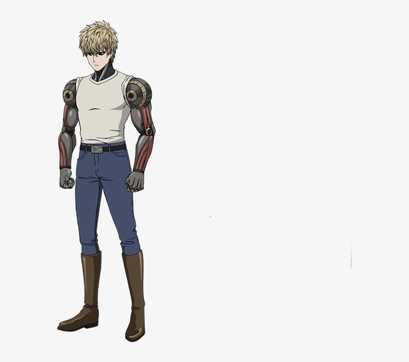 Genos Design 2 - Personagens One Punch Man, transparent png #2265176