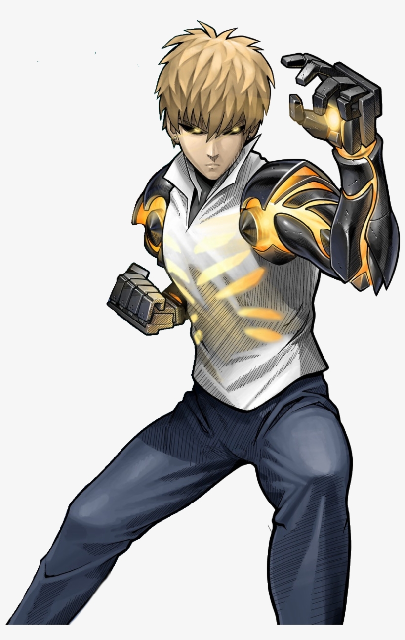 Genos One Punch Man - Genos Render, transparent png #2265204