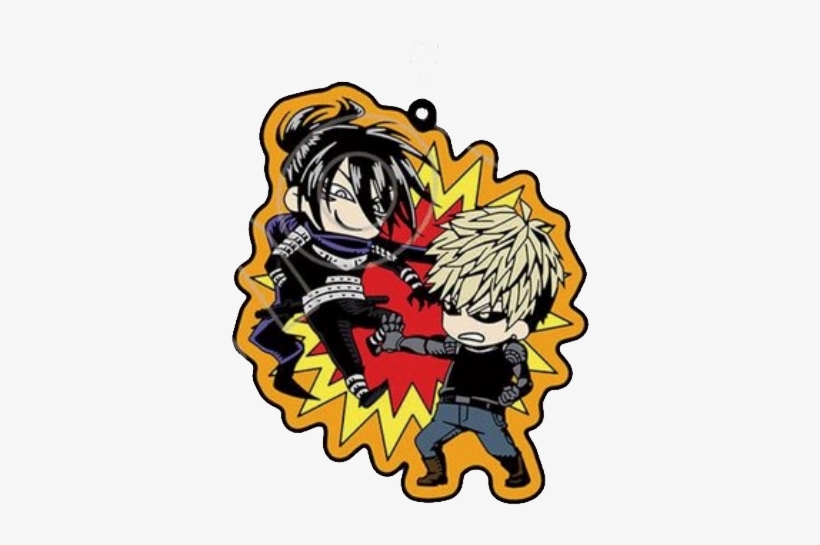 One Punch Man New Rubber Pendant Key Chain New Saitama, transparent png #2265370