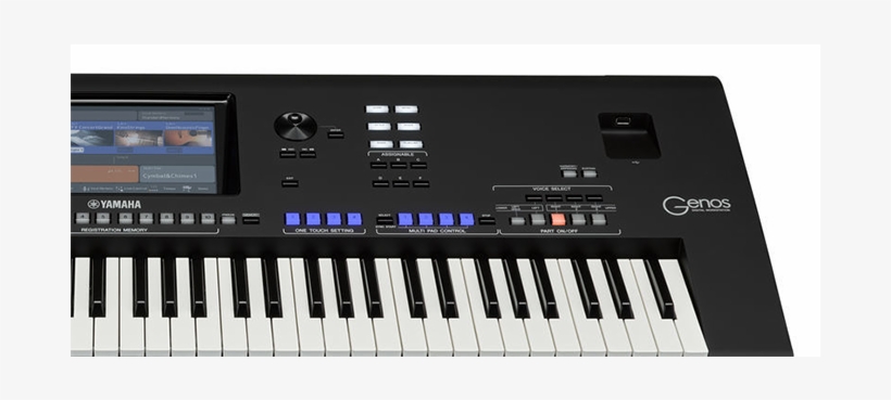 Yamaha Genos - Digital Piano, transparent png #2265429