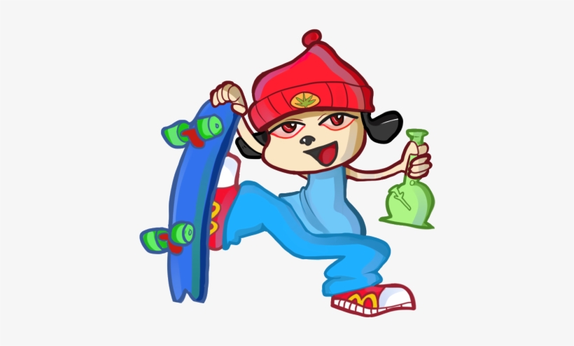 Ayyy Lmao My Parappa The Rapper Headcannon He Smokes - Parappa The Rapper Smoking, transparent png #2265430