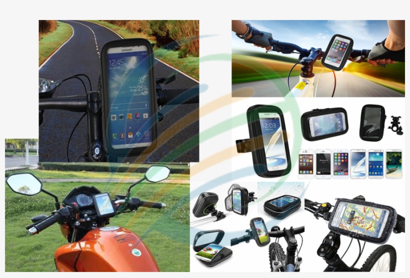 Carcateristicas1 - Case Bike Mount & Waterproof Touch For Samsung, transparent png #2265543