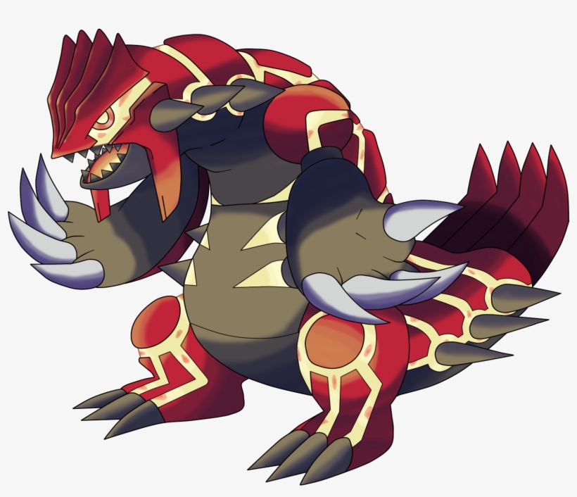 Primal Groudon Pixel Art