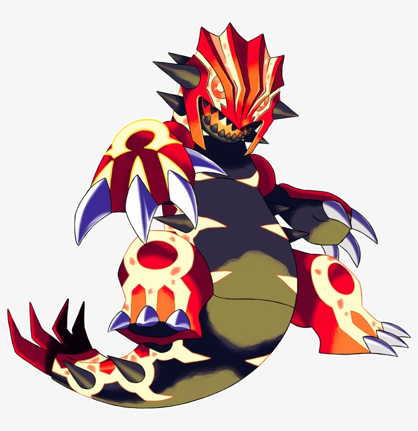 Shiny Mega Groudon Pokédex - Pokemon Shiny Mega Groudon, transparent png #2265842