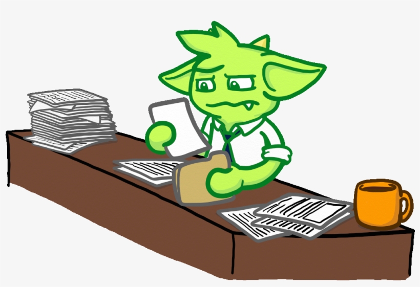 Business-gremlin - Cartoon, transparent png #2266172
