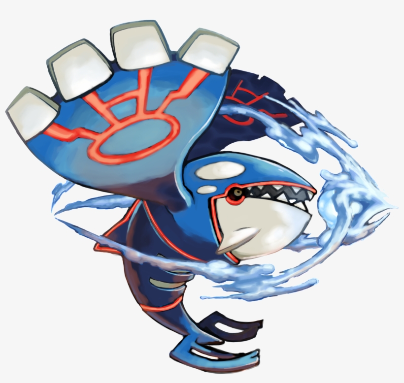 Kyogre - Kyogre Transparent, transparent png #2266231