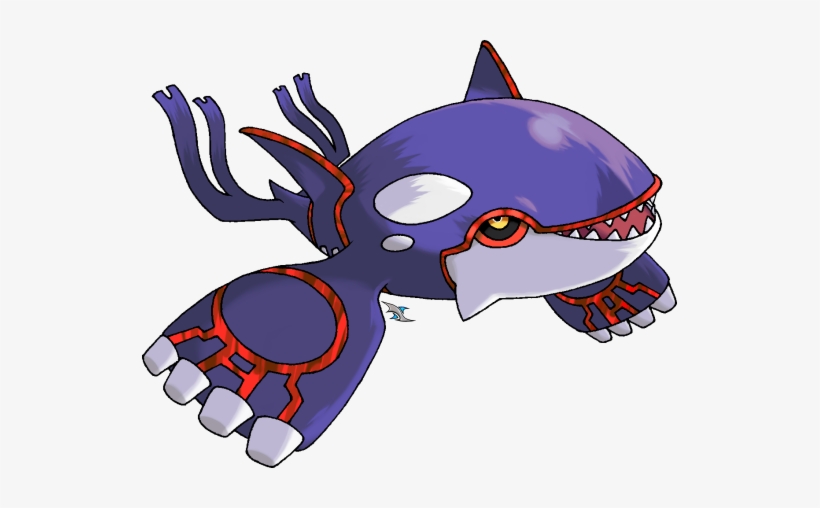 Gambar Pokemon Kyogre / Gambar Pokemon Sceptile - Gambar C - Legends tell of its many clashes against groudon, as each sought to gain the power of nature.