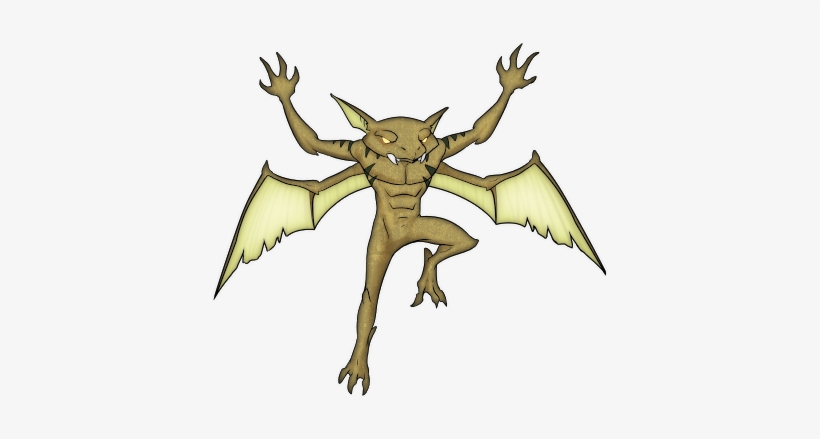Gremlin Batspawn Art By Raynaldo Perez - Cartoon, transparent png #2266548