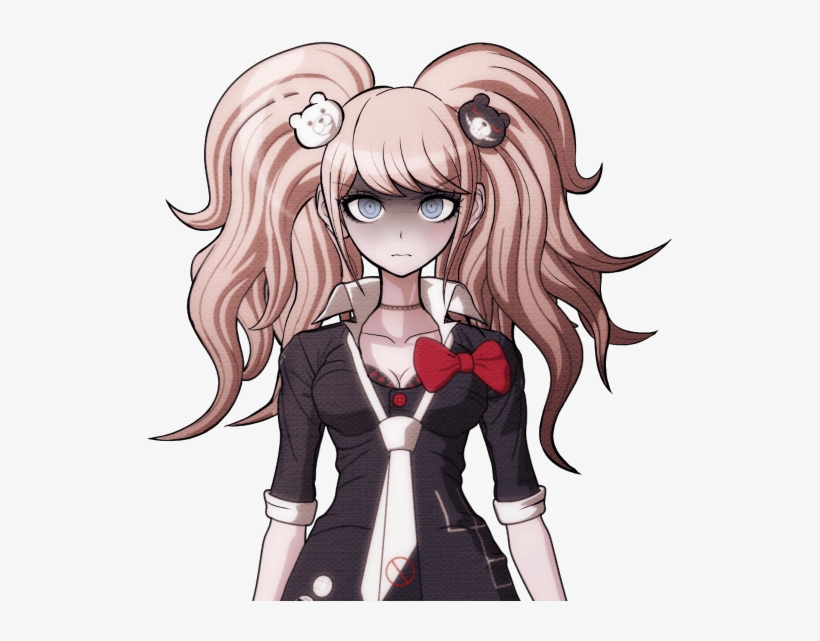 17 - Danganronpa Junko Hair, transparent png #2266849