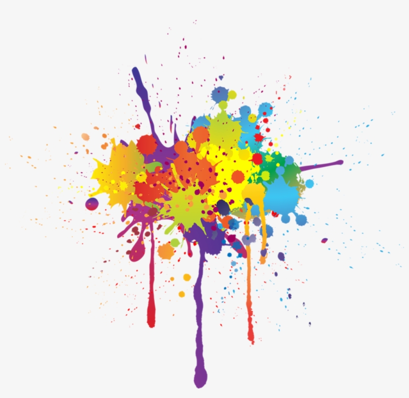 Picture Free Stock Paint Splatter Remixit - Ink Colour Splash Png, transparent png #2266908