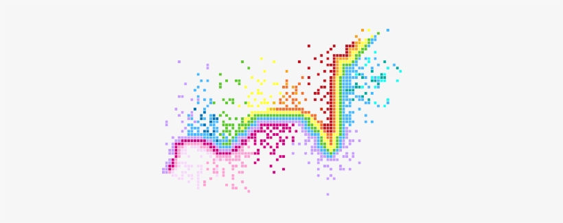 Jpg Freeuse Library Wall Decals Stickaz - Pixel Art Splash, transparent png #2267061