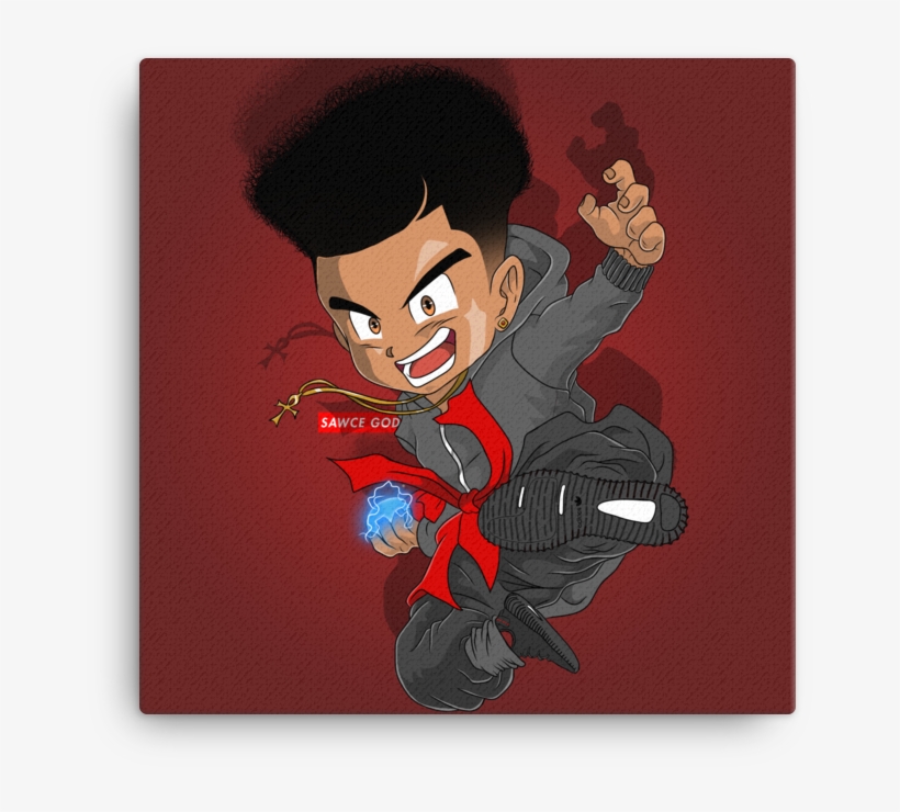 Image Of Black Kid Goku - Sawce God, transparent png #2267160