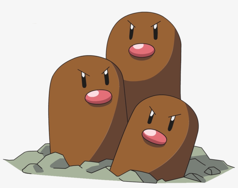 Quem Nunca Ouviu Falar Em Pokemon Emerald Que Atire - Dugtrio Pokemon, transparent png #2267227