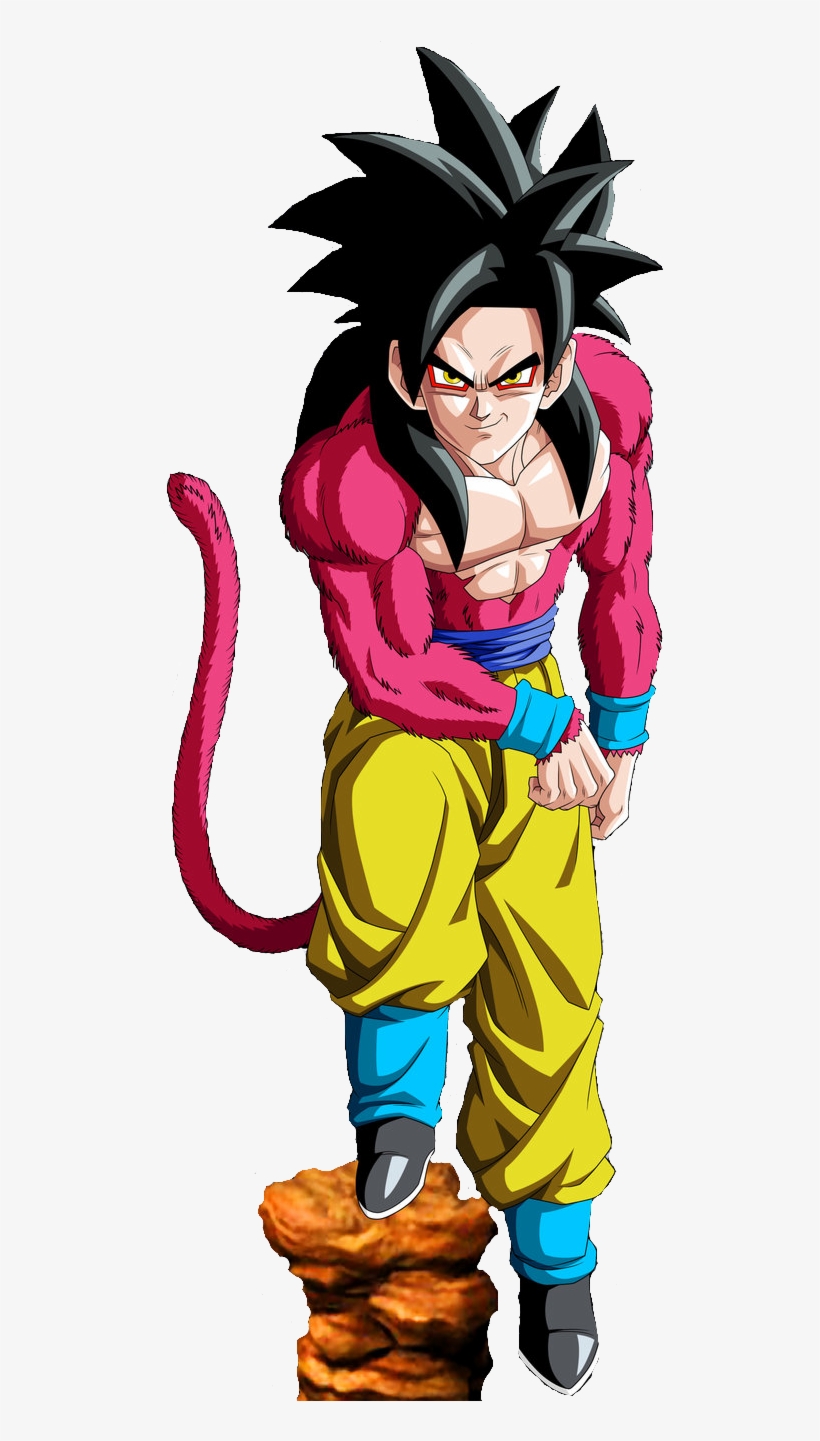 Goku Super Saiyan 4 Png - Super Saiyan 4 Goku Png, transparent png #2267264