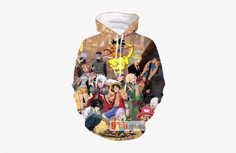 Kid Goku 3d Hoodies - Cool Anime Themed Clothes, transparent png #2267479