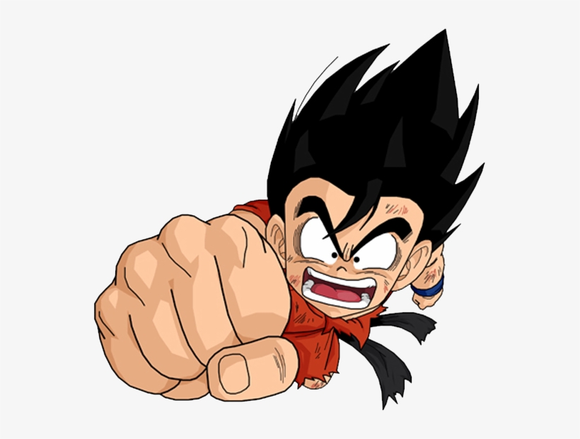 Share This Image - Kid Goku, transparent png #2267529