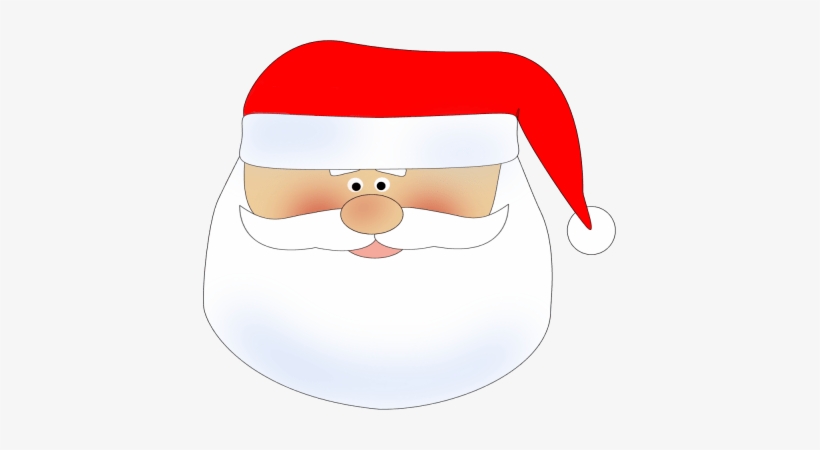 Vintage Santa Face Clipart 4 By Madison - Santa Face Clipart Transparent, transparent png #2267879