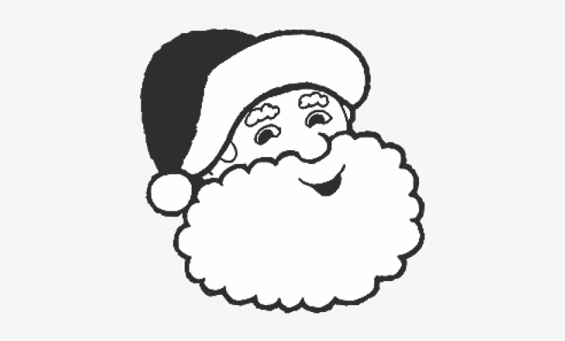 Santa Face - Disegni Di Babbo Natale, transparent png #2267977