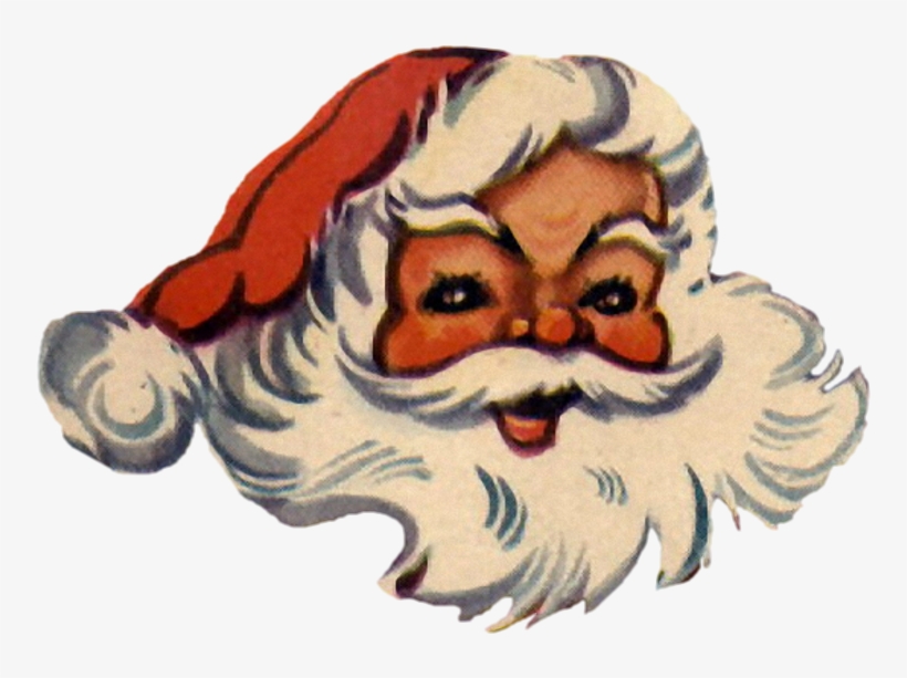 A Jolly Santa Face In Jpg And Png - Santa Claus, transparent png #2268048