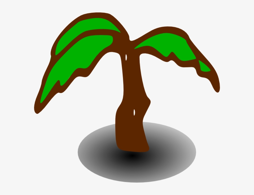 Treerpg Map Elements Clip Art Free Vector - Palm Tree Clip Art, transparent png #2268280