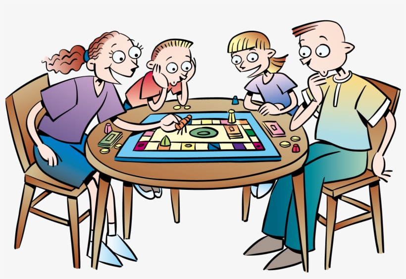 Jpg Library Library Game Night Clipart Free - Family Game Night Clip Art, transparent png #2268720