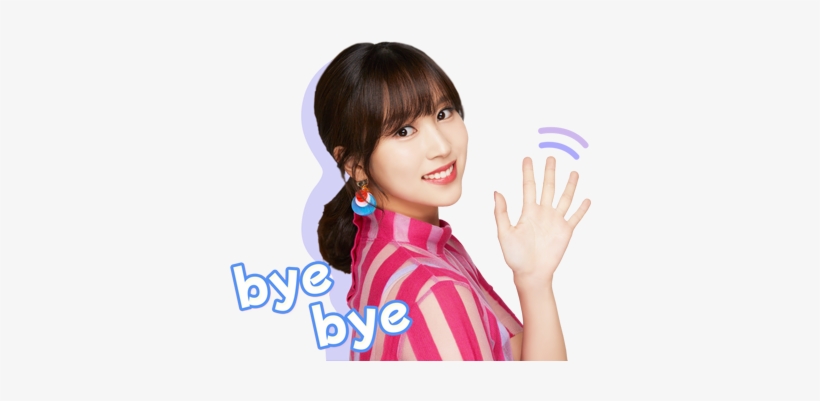 Twice Line Stickers Mina 4 - Twice Line Stickers, transparent png #2269284