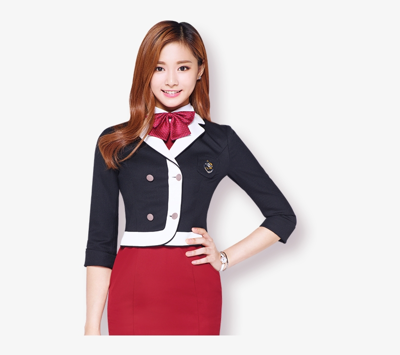 [pic] - Tzuyu School Uniform Png, transparent png #2269325