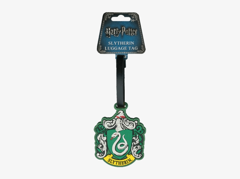 Harry Potter - Slytherin Luggage Tag, transparent png #2269394