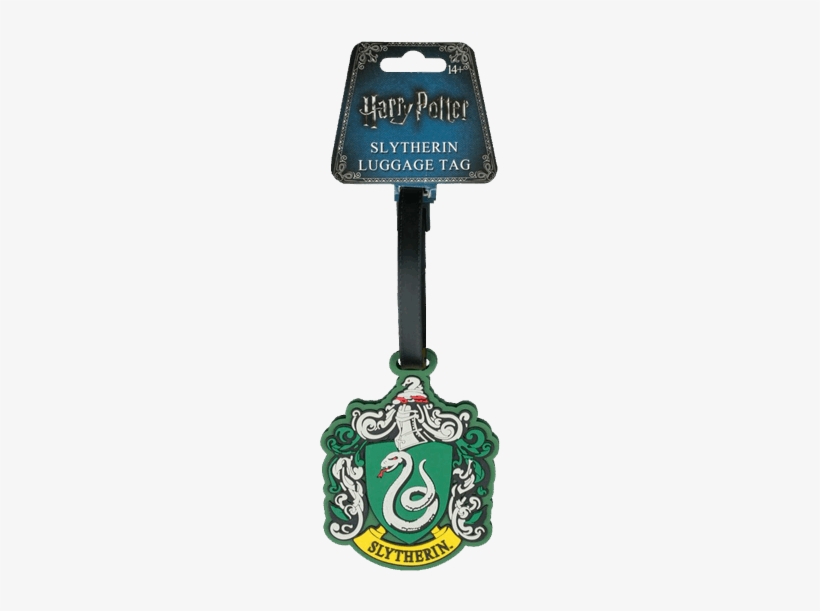 Harry Potter - Slytherin Luggage Tag, transparent png #2269394