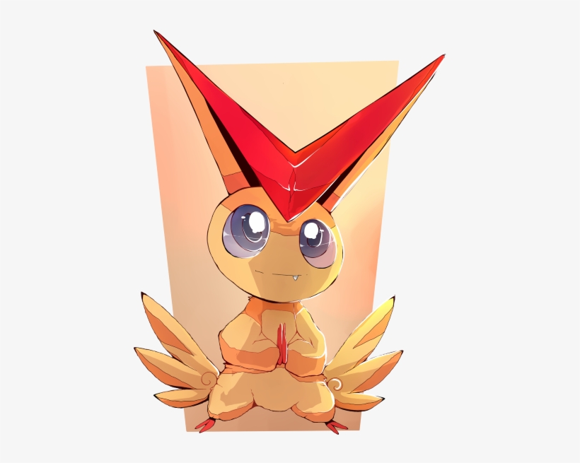 Tikitik's Victini - Cartoon, transparent png #2269536