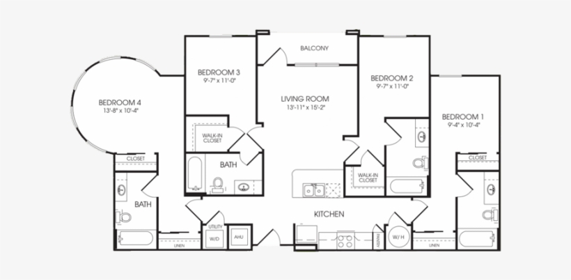 Floor Plansorganic Ph - Floor Plan, transparent png #2269725