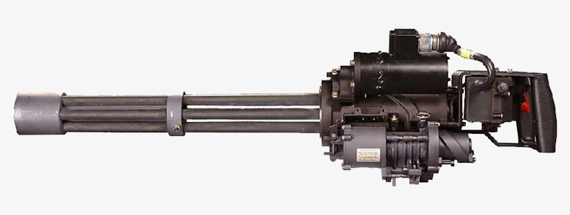 The Heavy Units Are Equipped With A 'minigun' - Dillon M134d, transparent png #2269774
