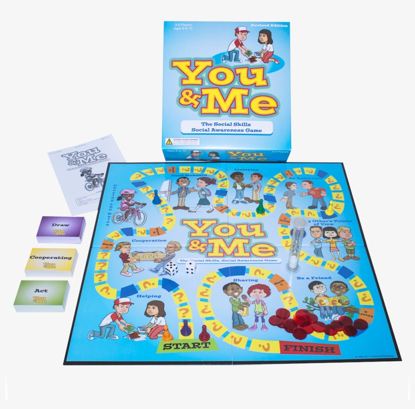 The You & Me Social Skills Board Game Revised Edition - Social Skills Board Games, transparent png #2269807