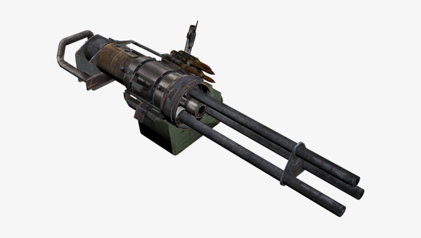 The Minigun From Metro - Metro 2033 Gatling Gun, transparent png #2269965