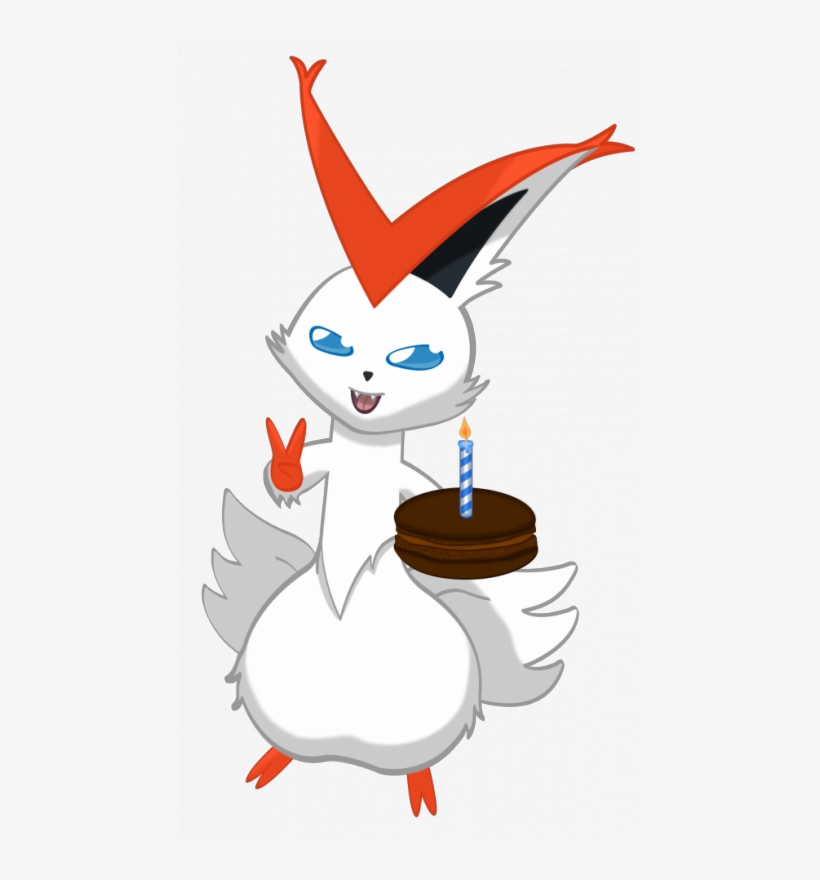 Victini Shiny - Cartoon, transparent png #2270084