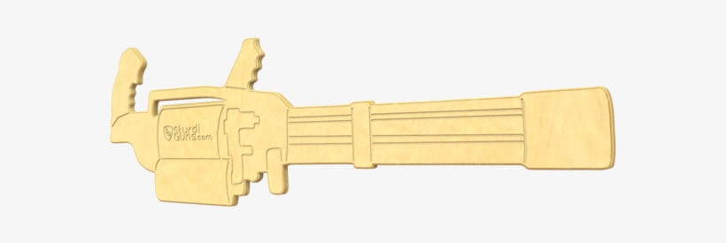 Minigun - Sturdiguns Kids Minigun Wooden Toy Gun With, Made In, transparent png #2270108