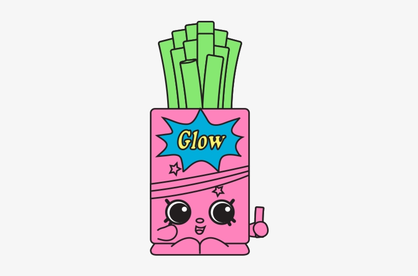 Jodie Glow Sticks - Jodie Glow Sticks Shopkins, transparent png #2270196