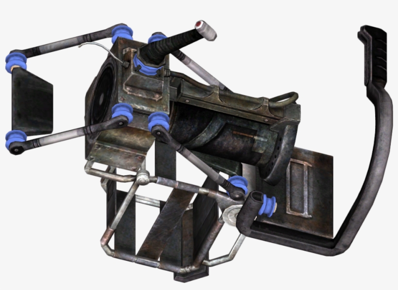 Minigun Damped Subframe - Fallout New Vegas Minigun, transparent png #2270220
