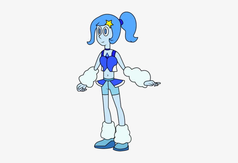 Sapphire For Sticks - Steven Universe Sapphire Gemsona, transparent png #2270296