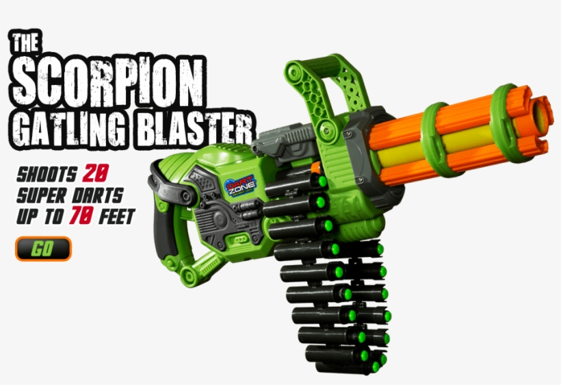 Prime Time Toys Dart Zone Scorpion Motorized Automatic, transparent png #2270565