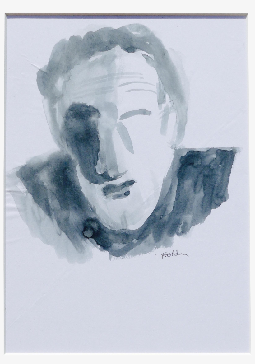 Png Transparent Stock Portrait Of A Man - Drawing, transparent png #2271786