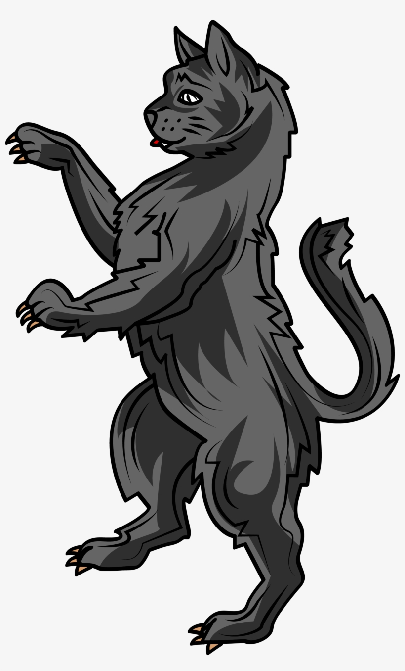 Cat - Coat Of Arms Cat, transparent png #2272163