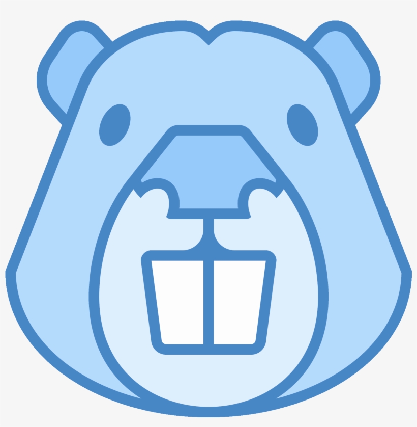 The Face Of The Beaver Stands Out For It's Noticeable - Beaver, transparent png #2272810