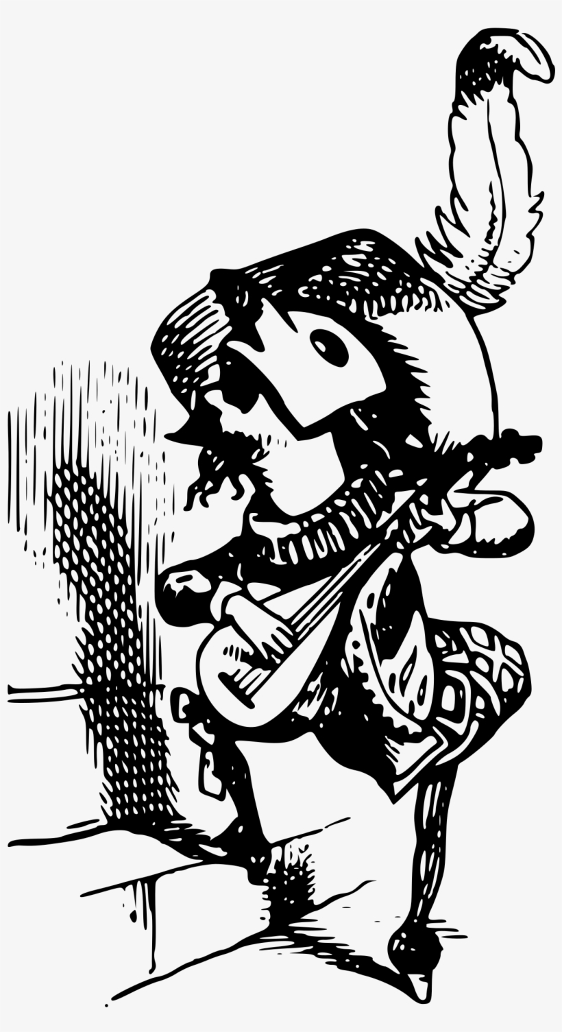 This Free Icons Png Design Of A Masqued Bard Playing, transparent png #2273094